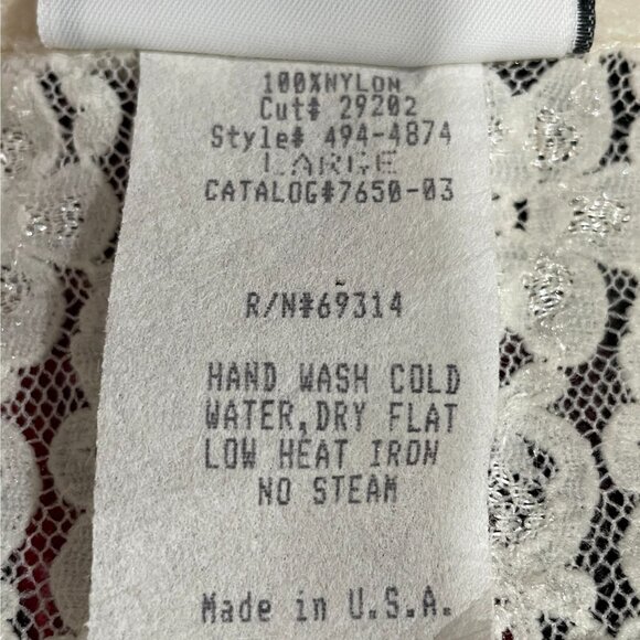 Granite Lace Suit Jacket Ivory Feminine Career Blazer Vintage Romantic Preppy - Picture 3 of 10